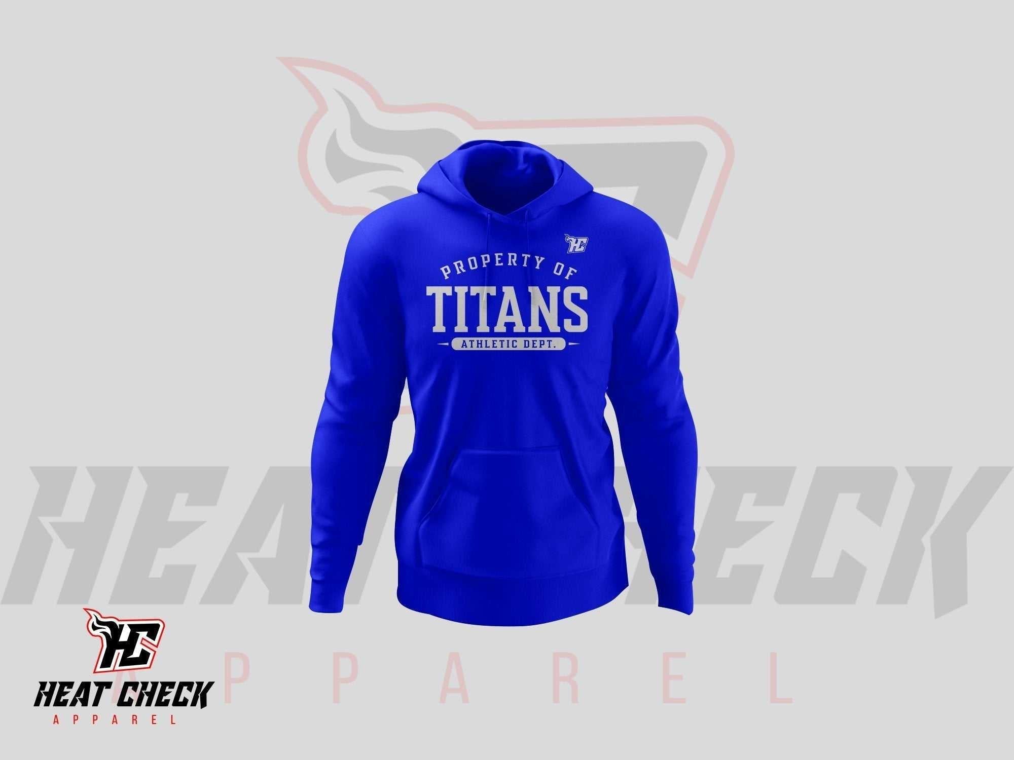 Titans Store 2 Core Men's Hooded Performance Sweatshirt - tUhF35 3XL