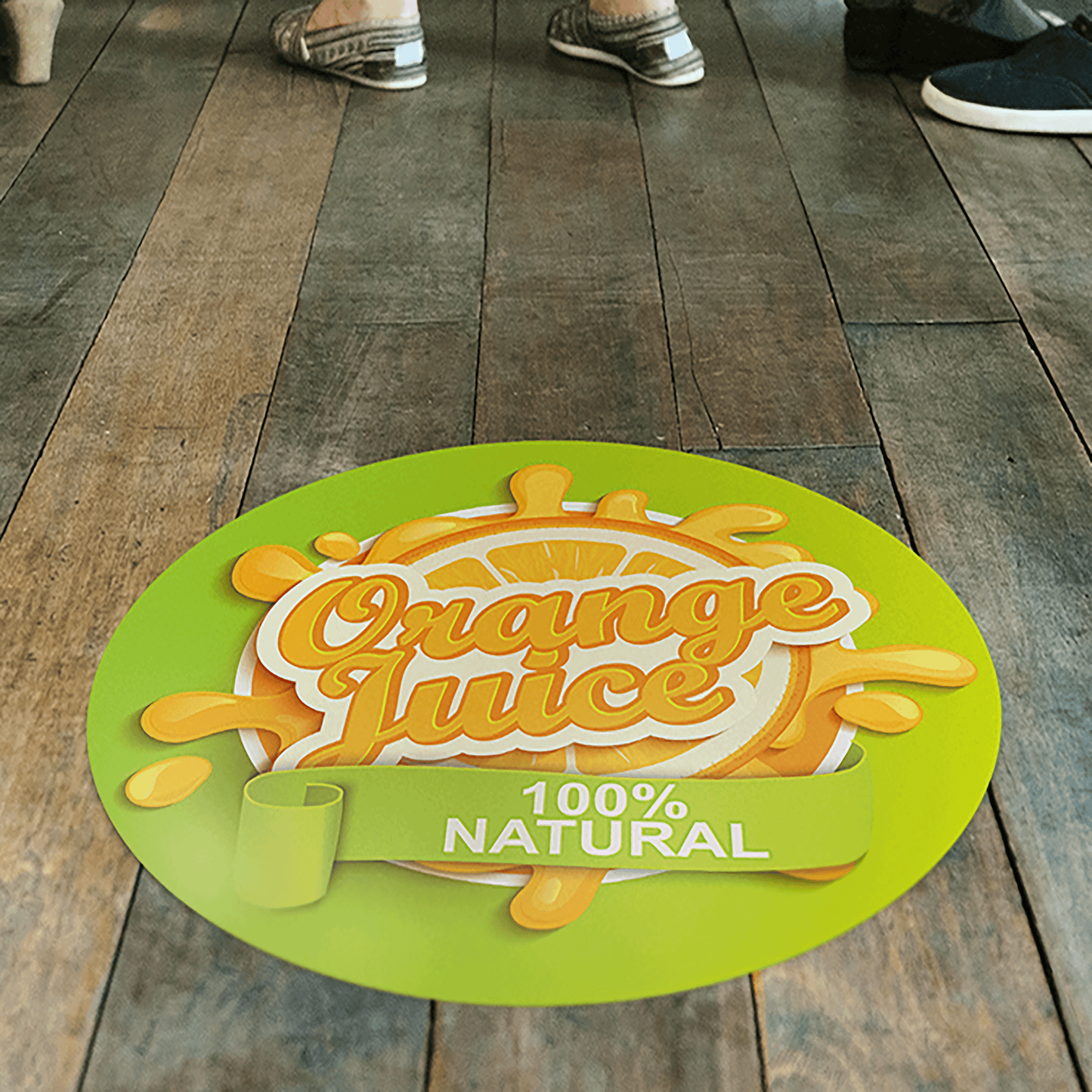 Circle Floor Graphics-DaPrintFactory