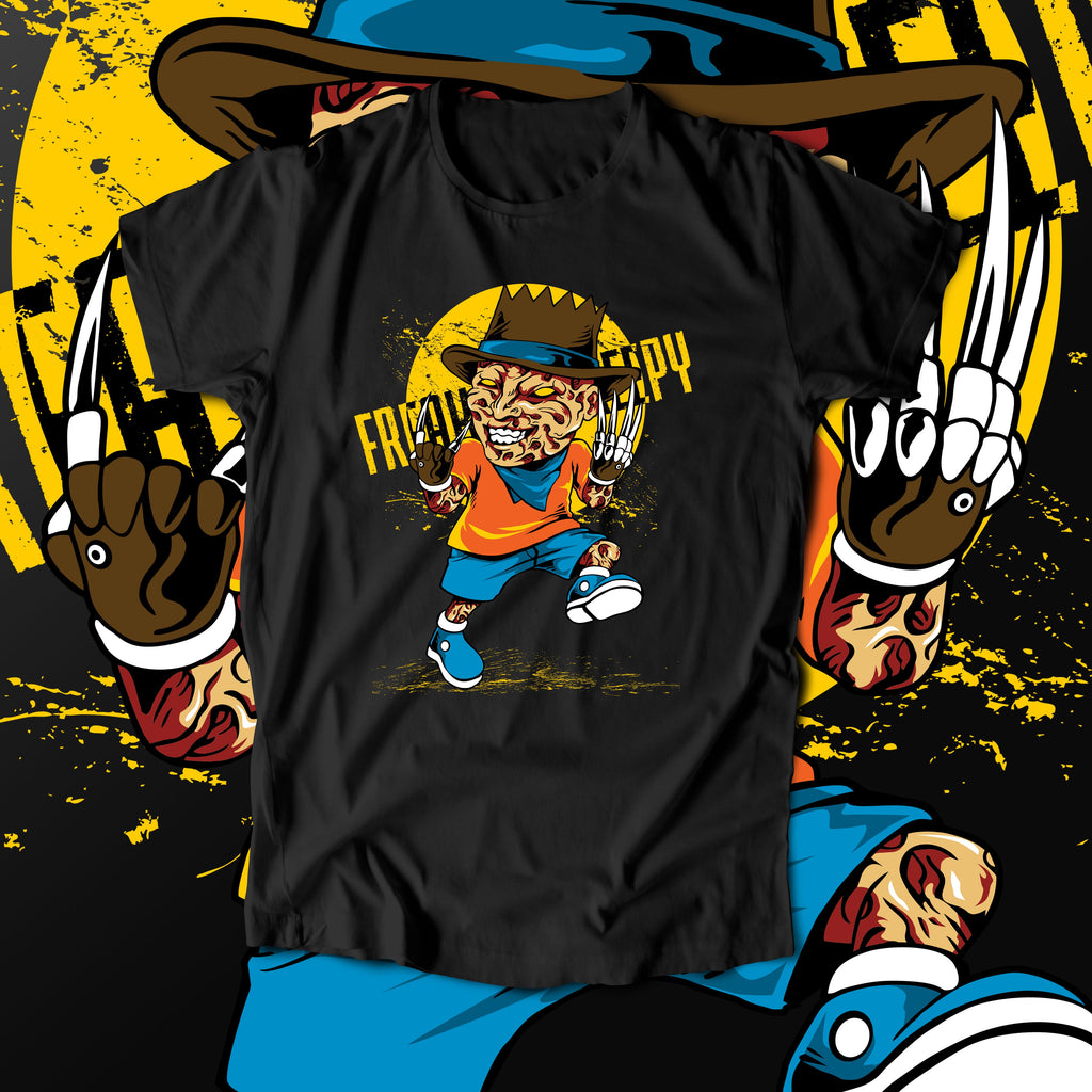 Creepy Krueger (T-Shirt)-DaPrintFactory