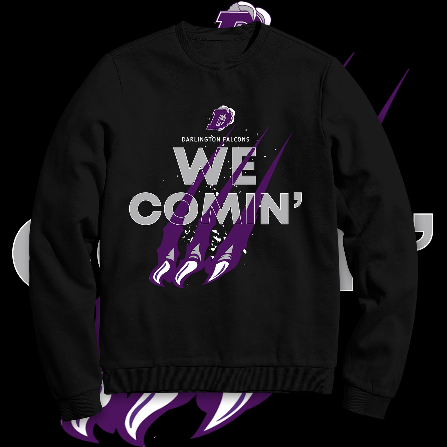 Darlington - We Comin' (CrewneckSweatshirt)