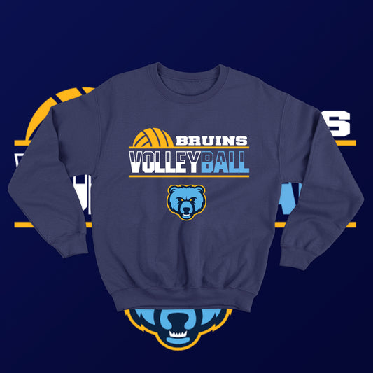 Bruins Volleyball (Crewneck Sweatshirt)