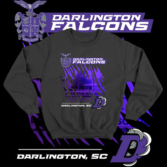 Falcons School History (Crewneck Sweatshirt)