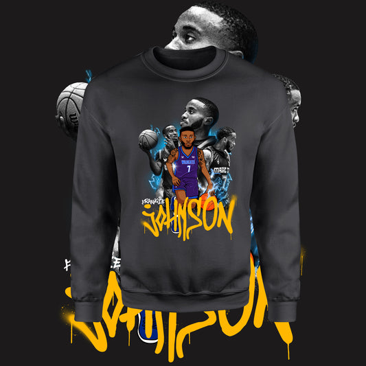 Frankie Johnson - Cartoon (Crewneck Sweatshirt)