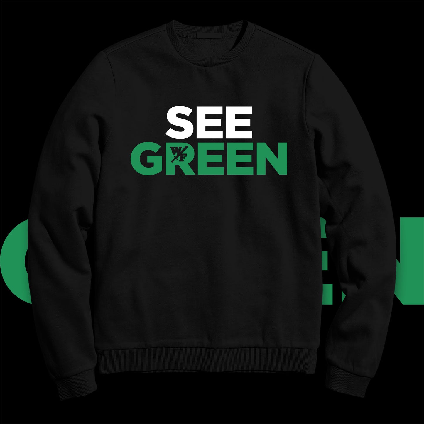 See Green (Knights) - Crewneck Sweatshirt