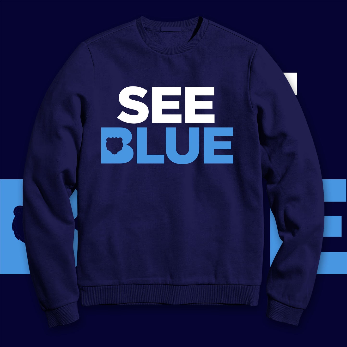 See Blue (Bruins) - Crewneck Sweatshirt