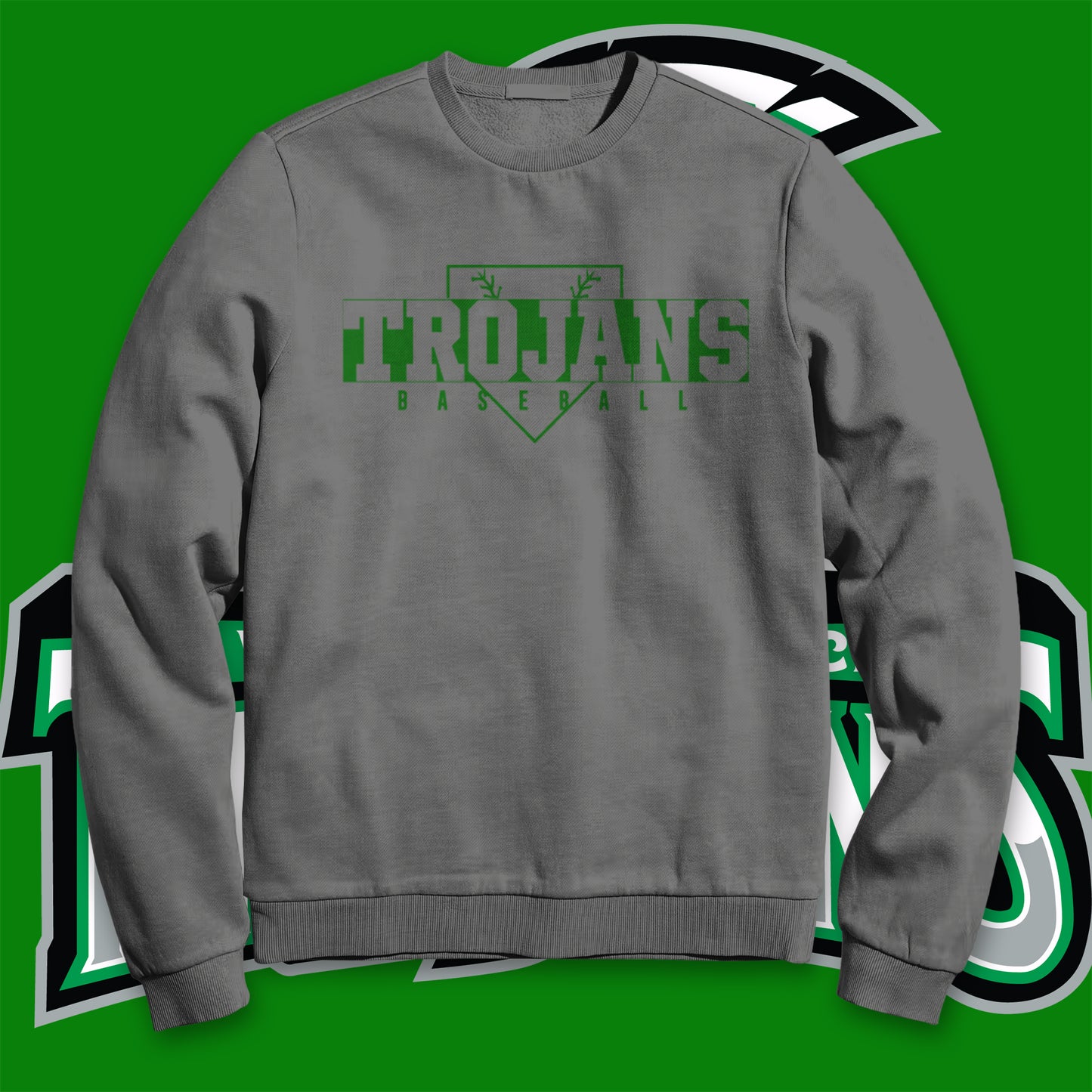 Trojan Roots (Crewneck Sweatshirt)