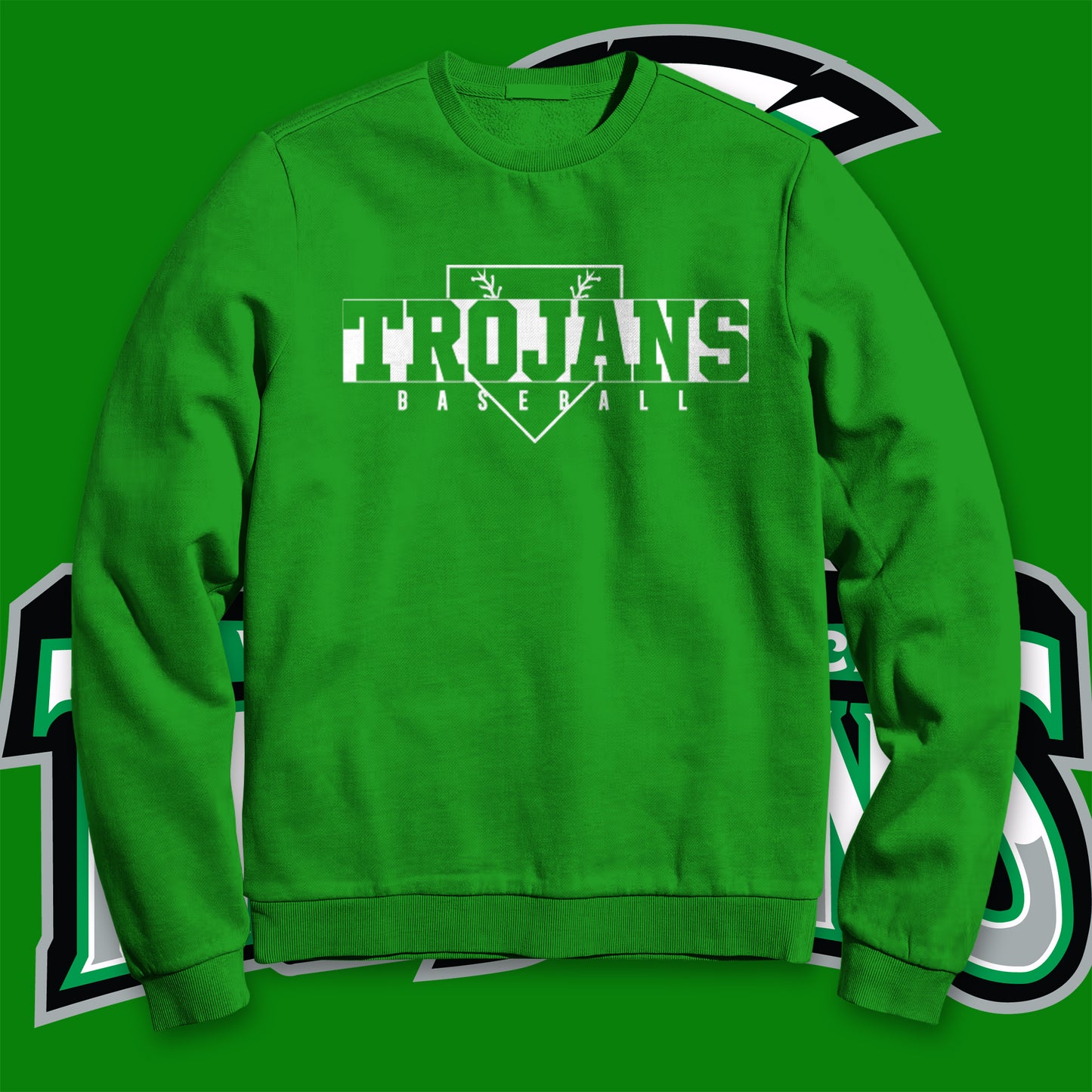 Trojan Roots (Crewneck Sweatshirt)