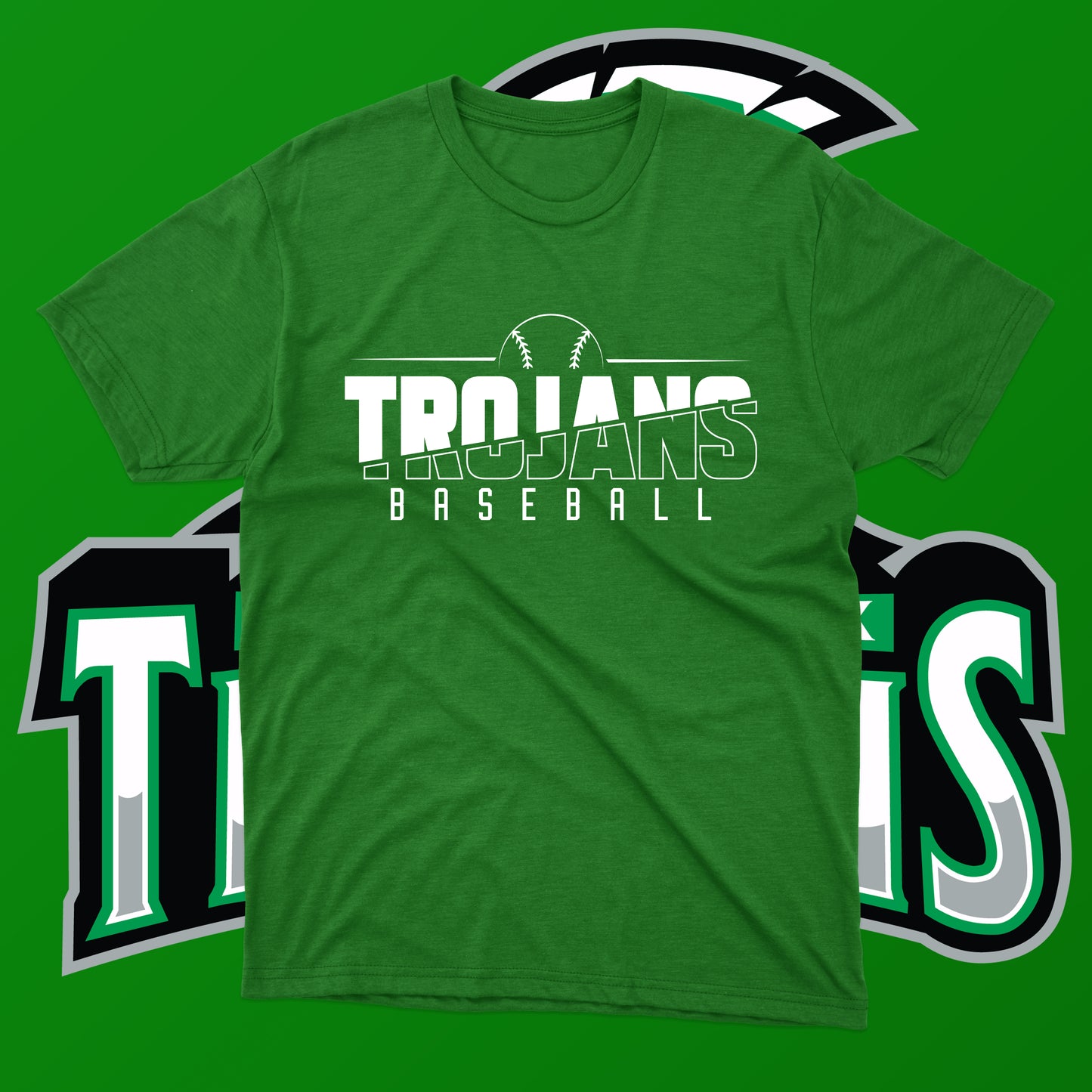 Trojan Baseball (T-Shirt)