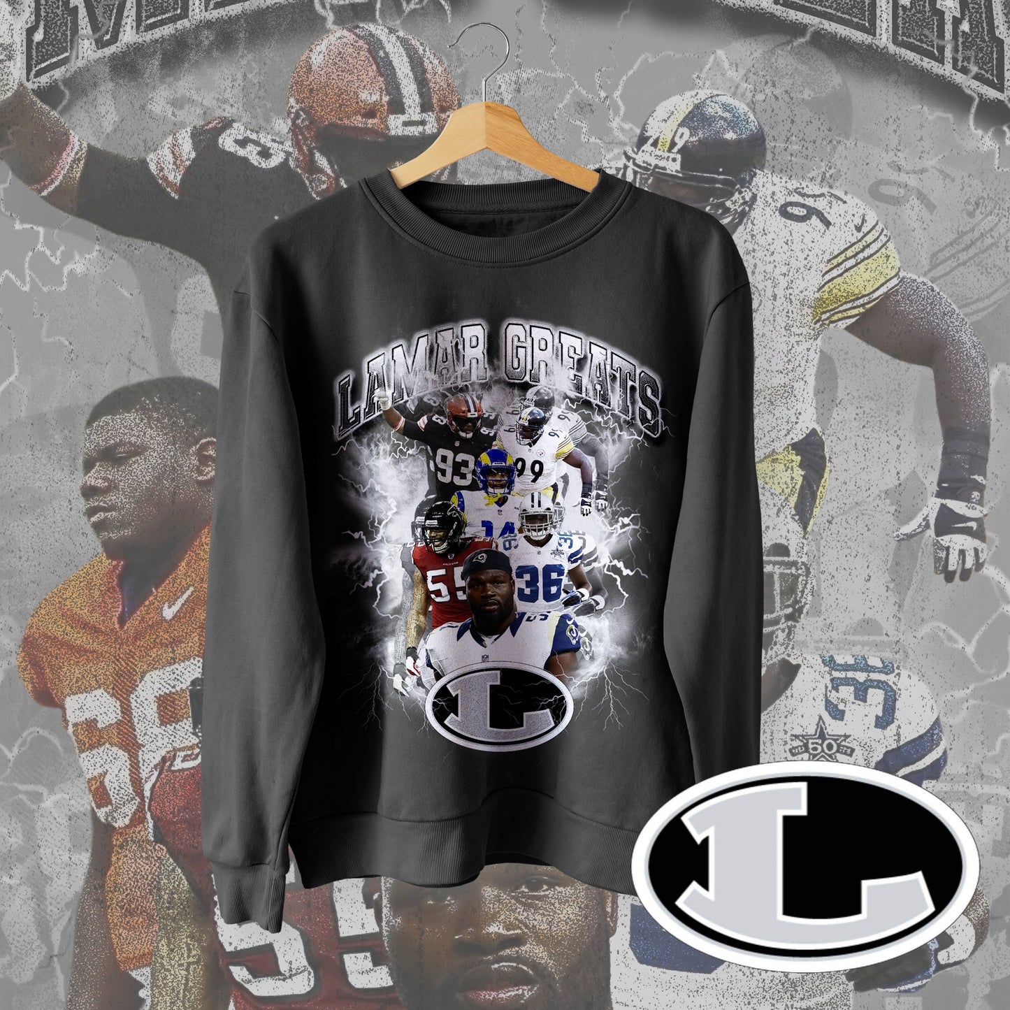 Lamar Greats (Crewneck Sweatshirt)