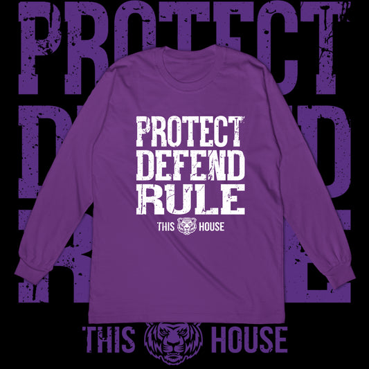 Protect Defend Rule - Tigers (Long sleeve)