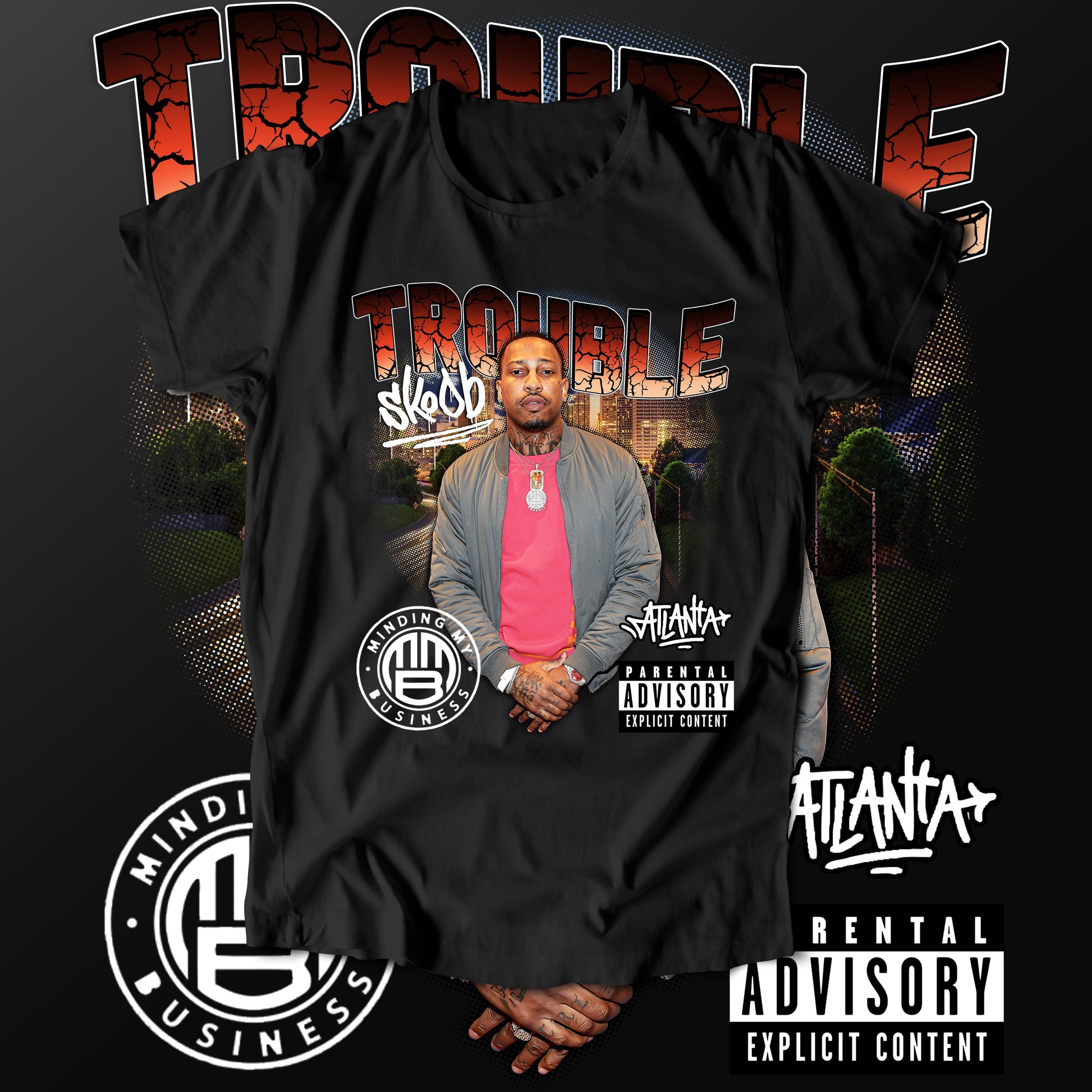 Trouble Trouble - MMB (T-Shirt)-DaPrintFactory