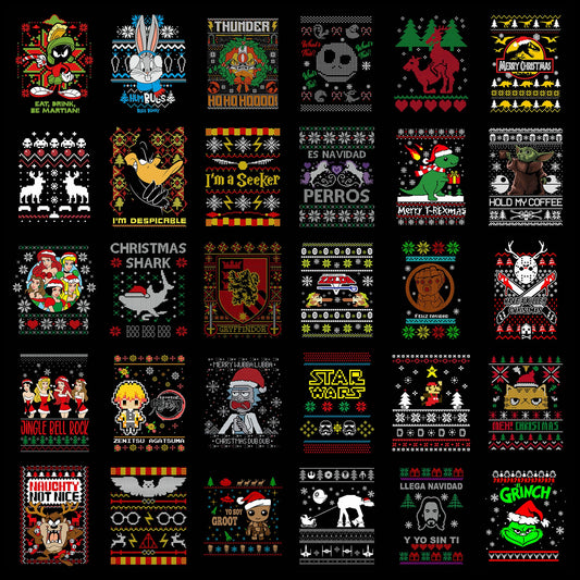 70 Christmas Ugly Sweater Designs-DaPrintFactory