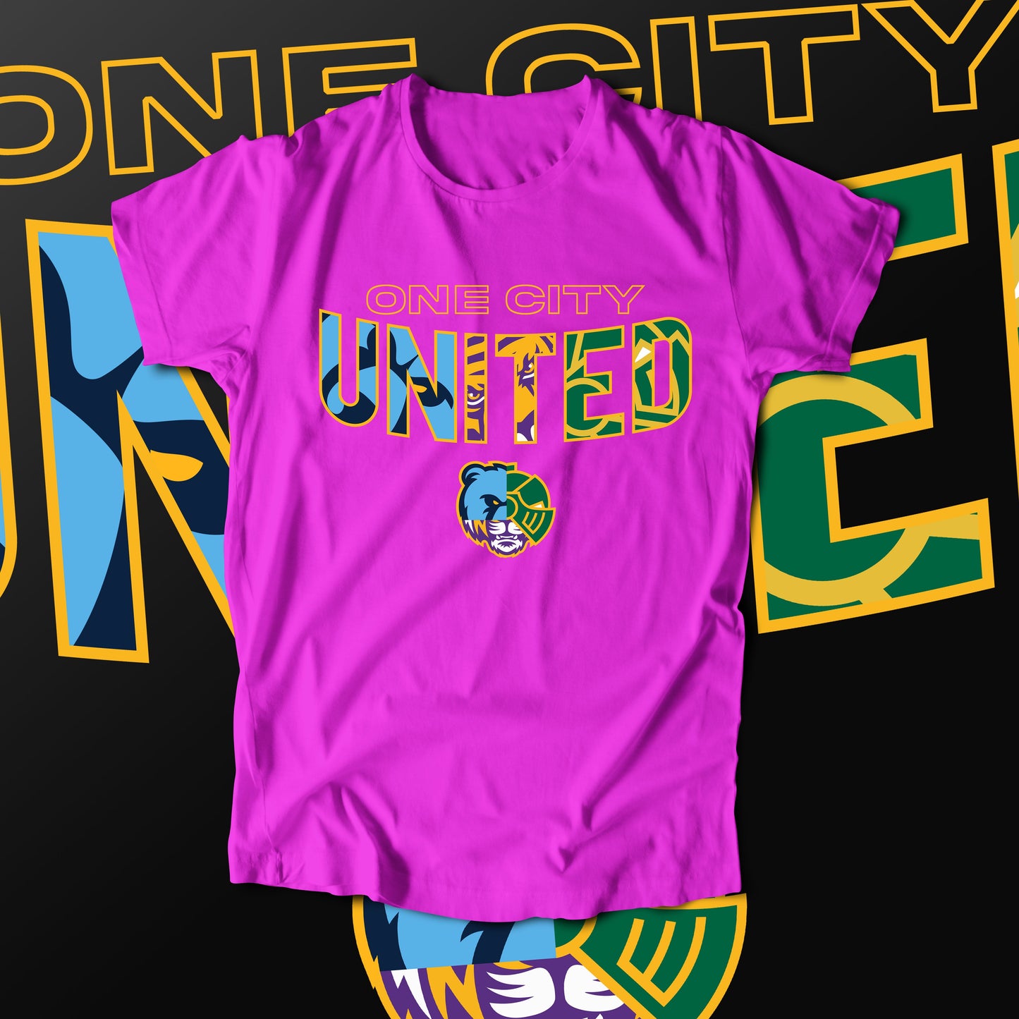 One City United (T-Shirts)-DaPrintFactory