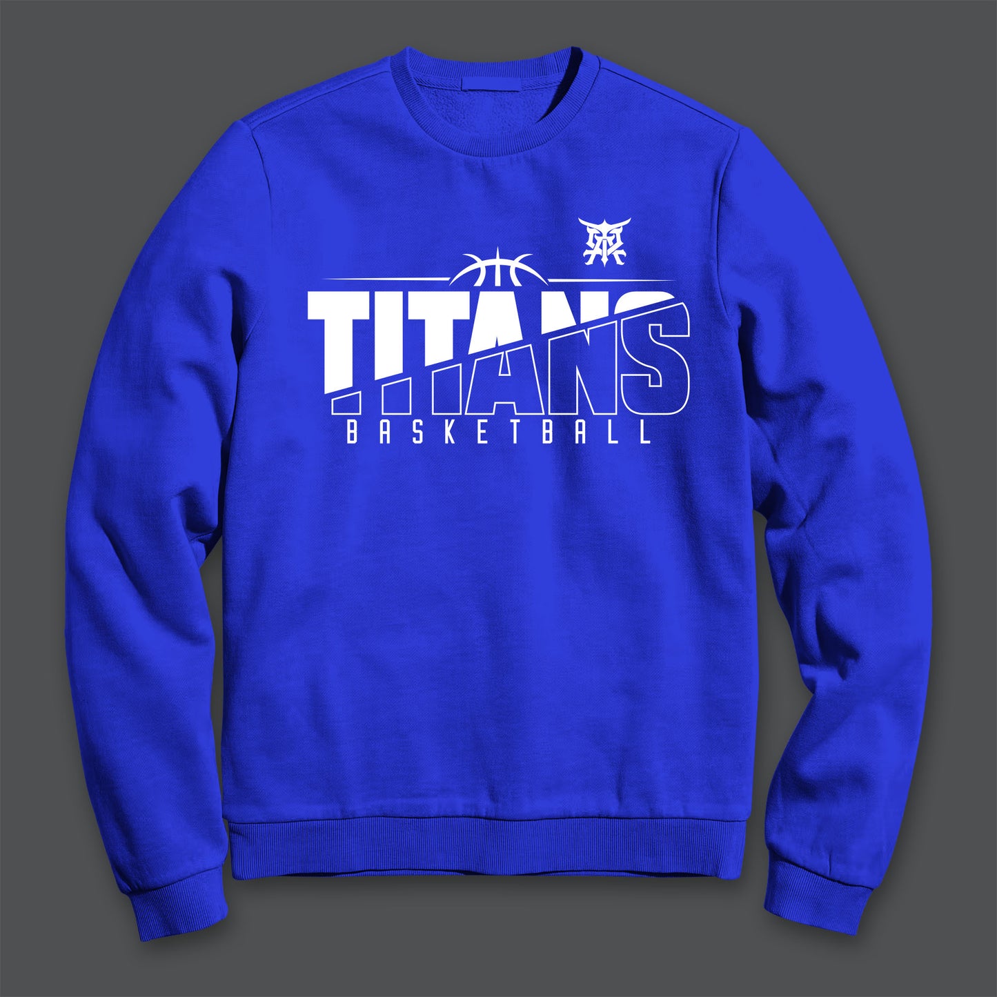 Titans - Half & Half (Crewneck Sweatshirts)