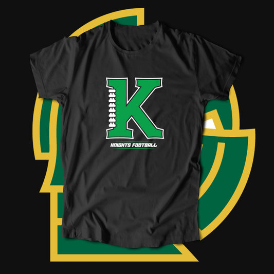 Knights K Football (T-Shirt)-DaPrintFactory