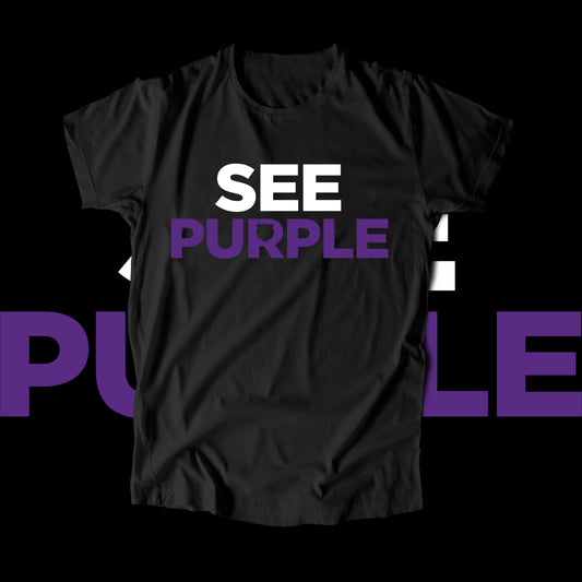 See Purple(Wilson) - T-Shirt