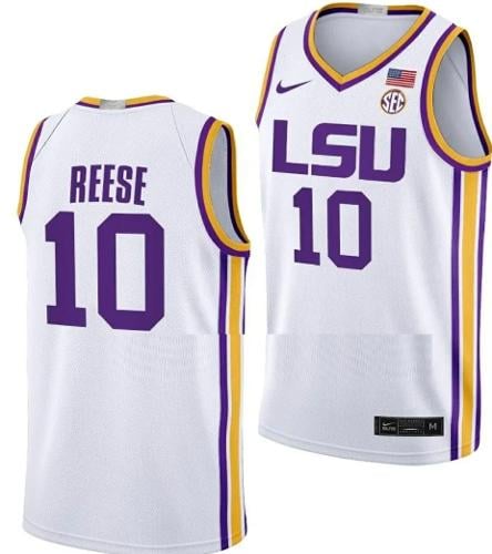 Angel Reese LSU Tigers  Basketball Jersey's