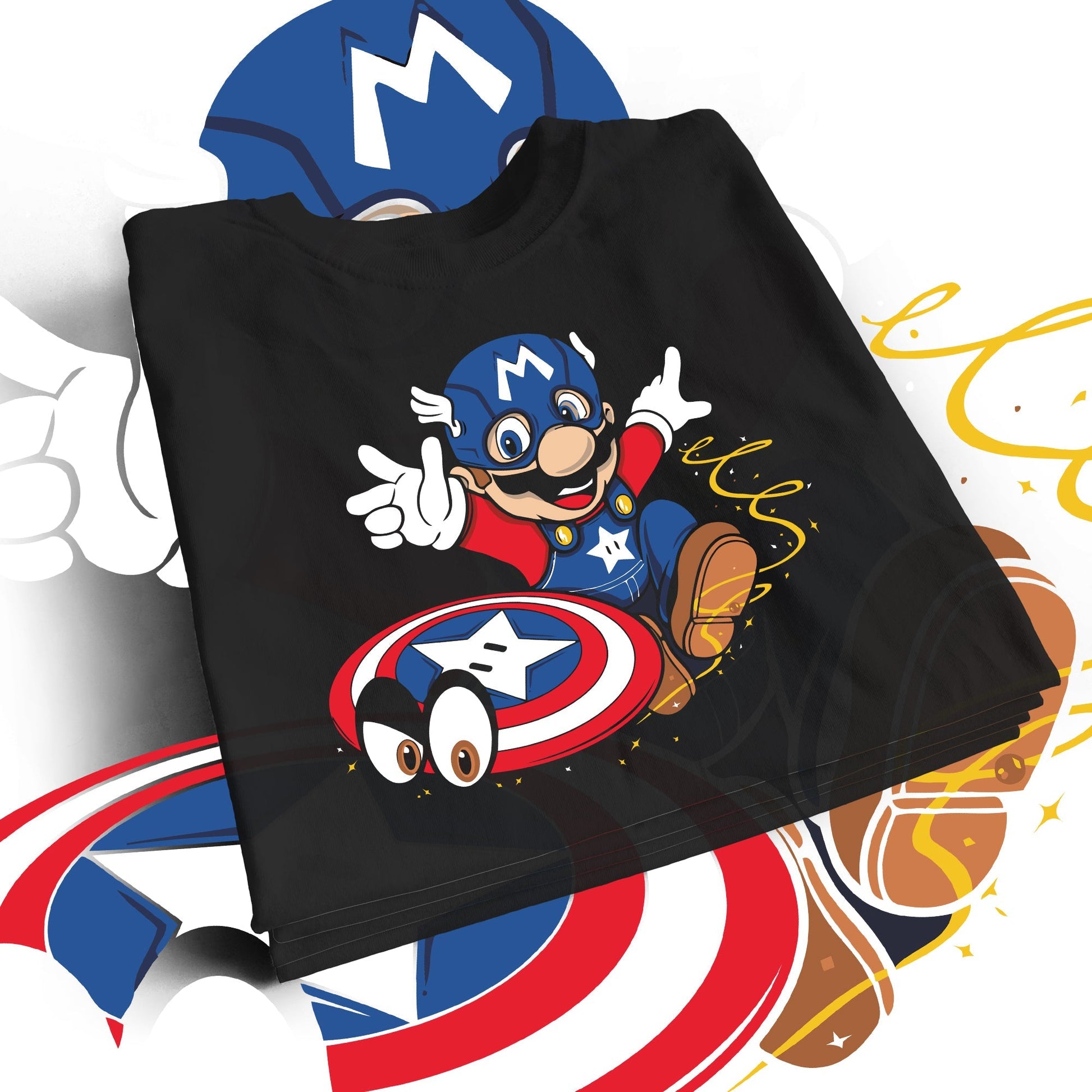 Captain of America (Mario)-DaPrintFactory