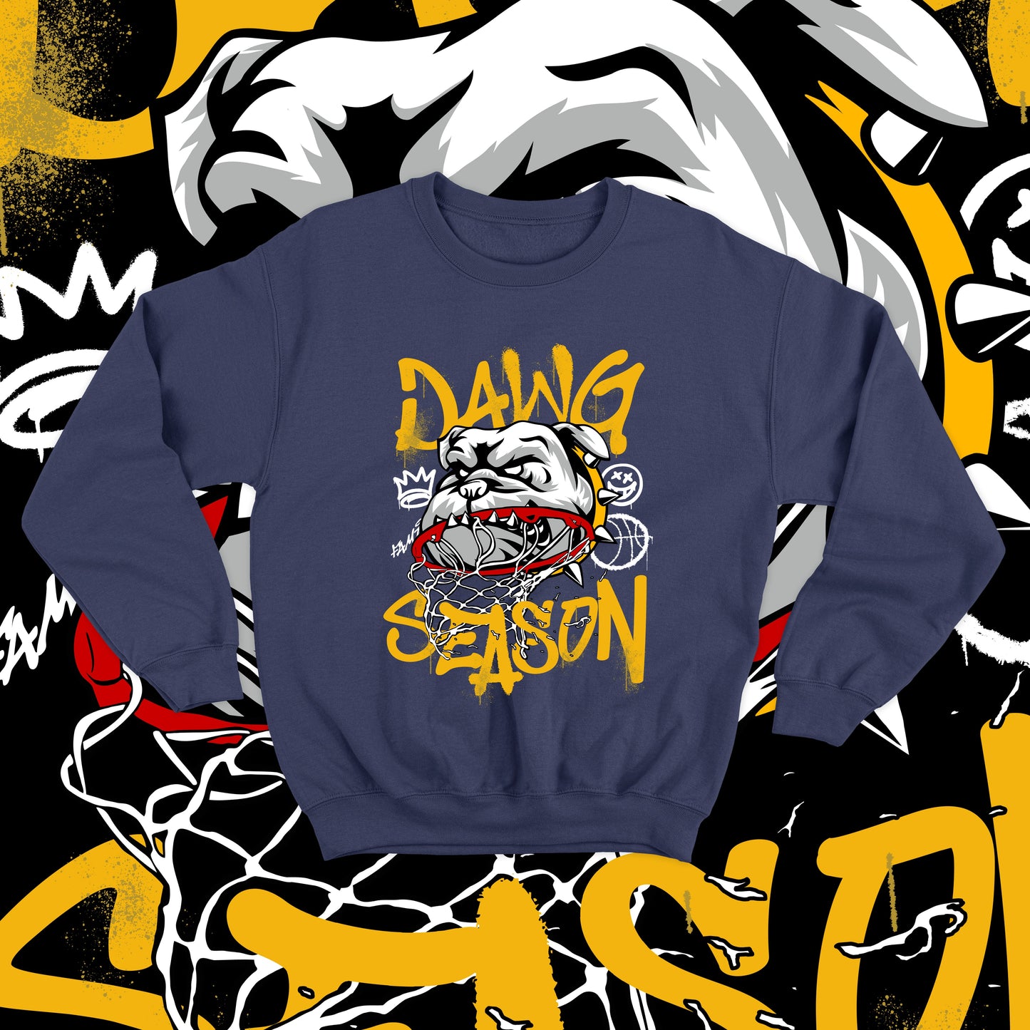 Aggie - Dawg Season - Crewneck Sweatshirt-DaPrintFactory