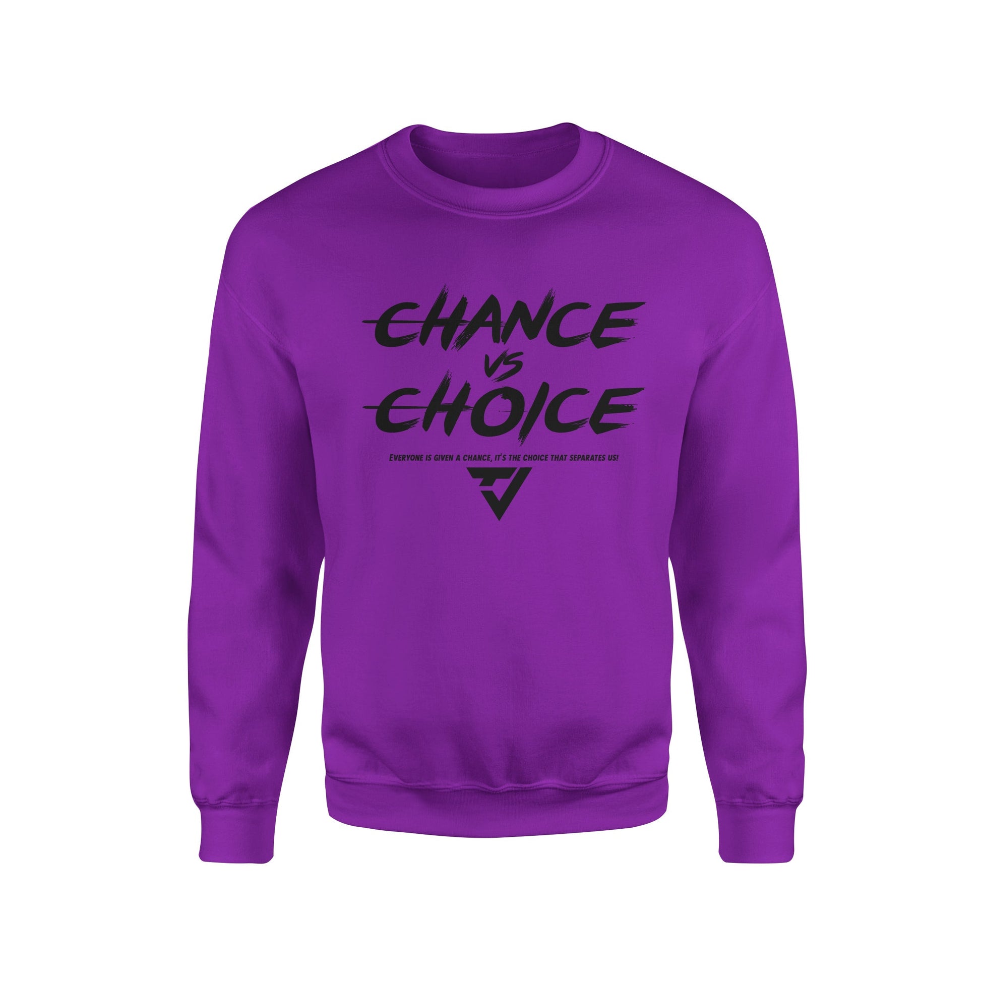 Falcons "Chance vs Choice" (Crewneck)-DaPrintFactory