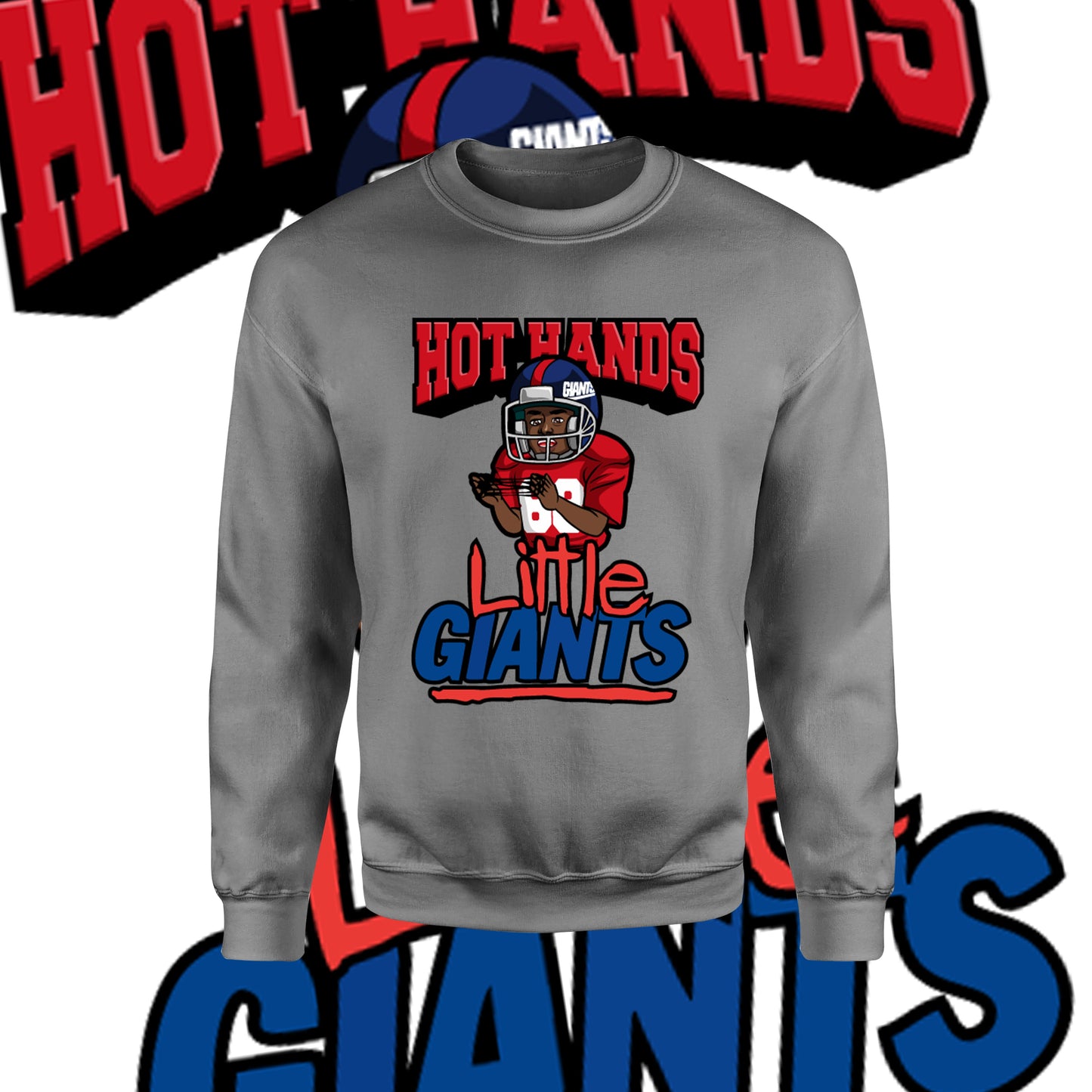 Hot Hands Standard (Crewneck Sweatshirt)-DaPrintFactory