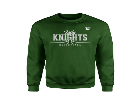 Lady Knights Half Basketball (Crewnecks)-DaPrintFactory