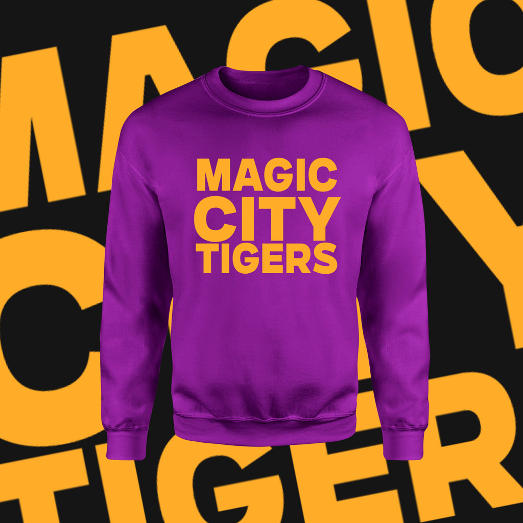 Magic City Tigers (Crewneck Sweatshirt)-DaPrintFactory