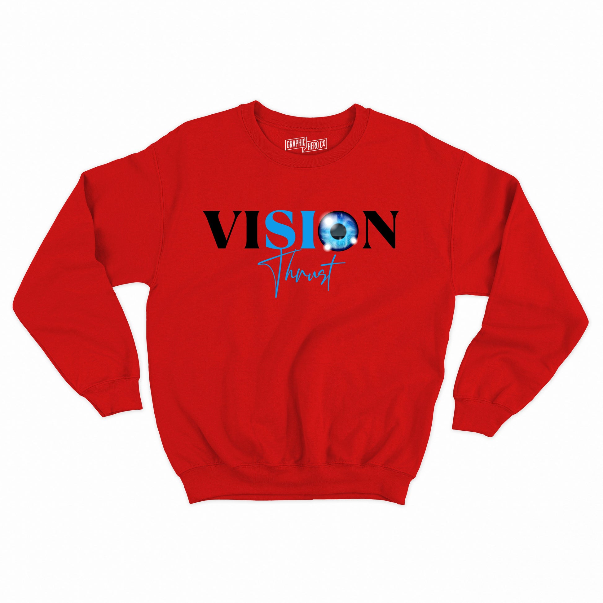 Vision Thrust (Crewneck Sweatshirt)-DaPrintFactory