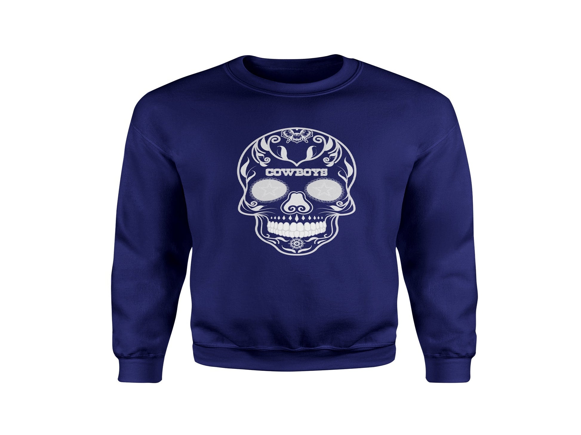 Stars United - Cowboys Skull x Club Logo (Crewnecks)-DaPrintFactory