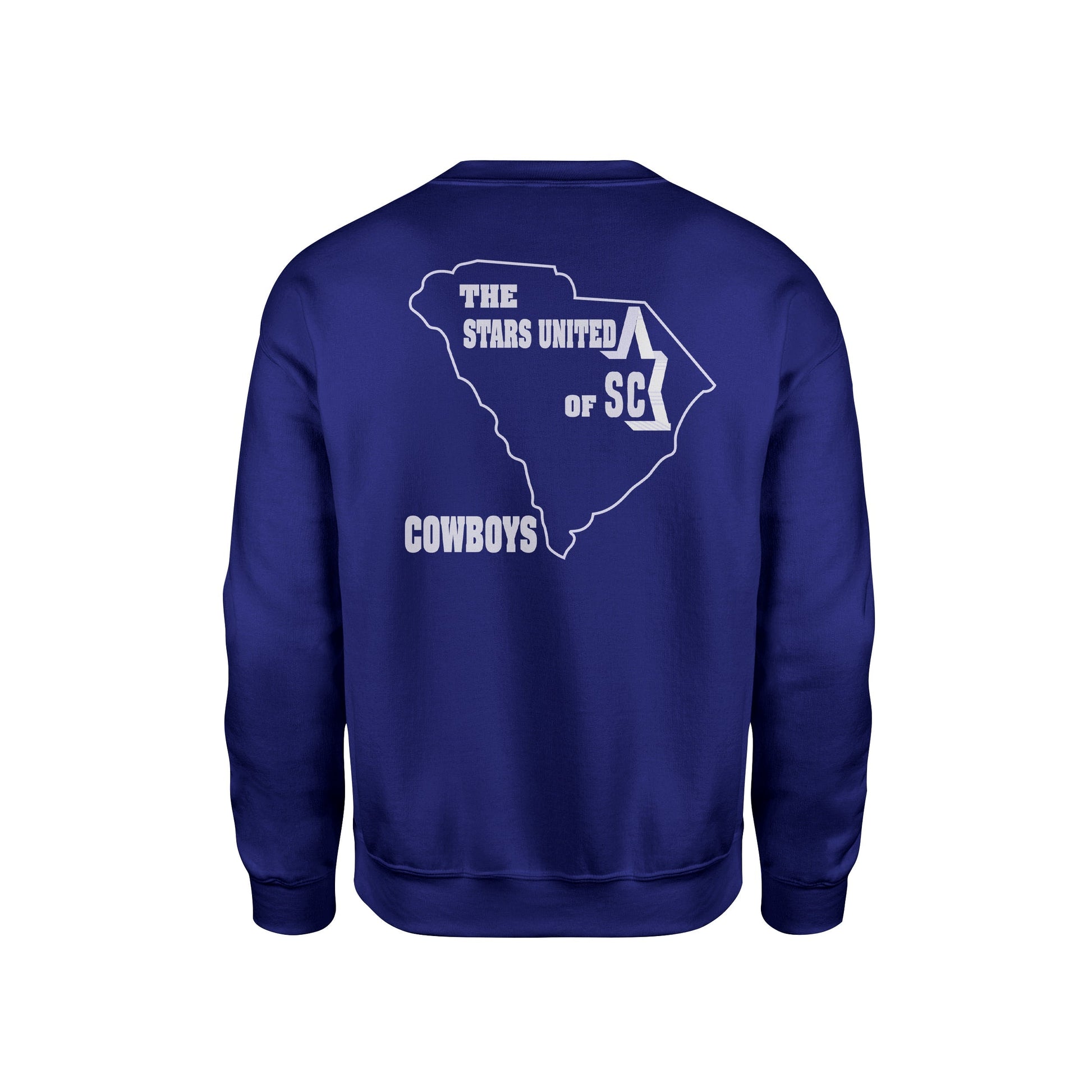 Stars United - Cowboys Skull x Club Logo (Crewnecks)-DaPrintFactory