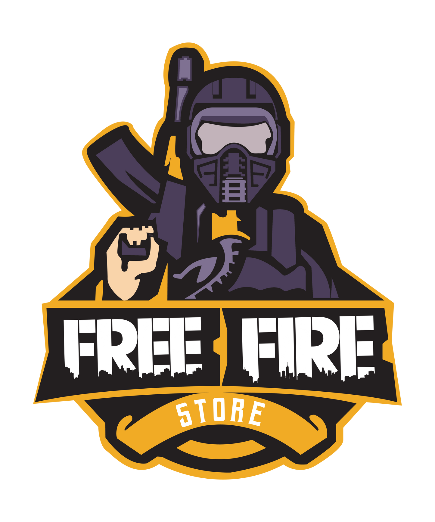 10 FREE FIRE T-shirt Designs-DaPrintFactory