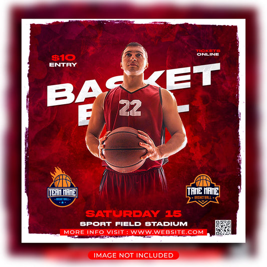 Basketball Player Flyer 6-DaPrintFactory