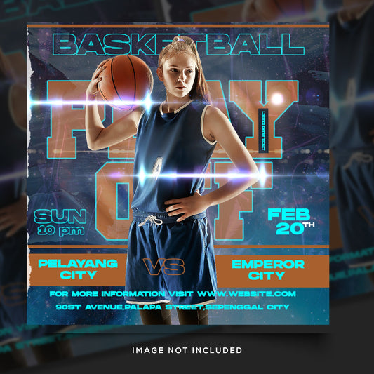 Basketball Player Flyer 9-DaPrintFactory