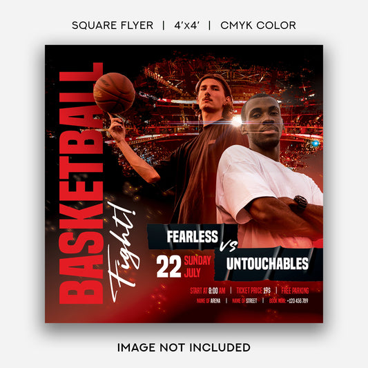 Basketball Stadium Flyer-DaPrintFactory