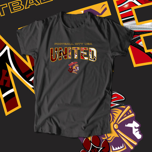 Football City USA United (T-Shirt)-DaPrintFactory