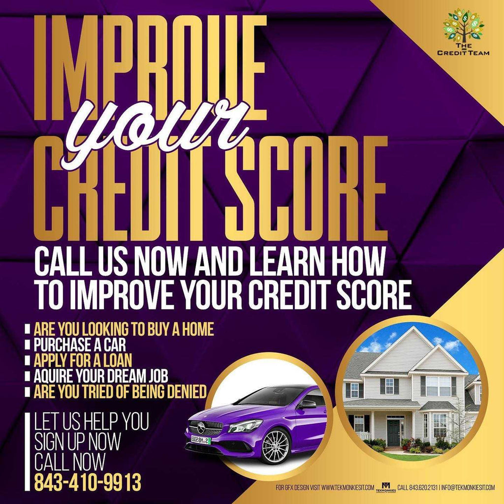 Credit Repair Flyer Designs-DaPrintFactory