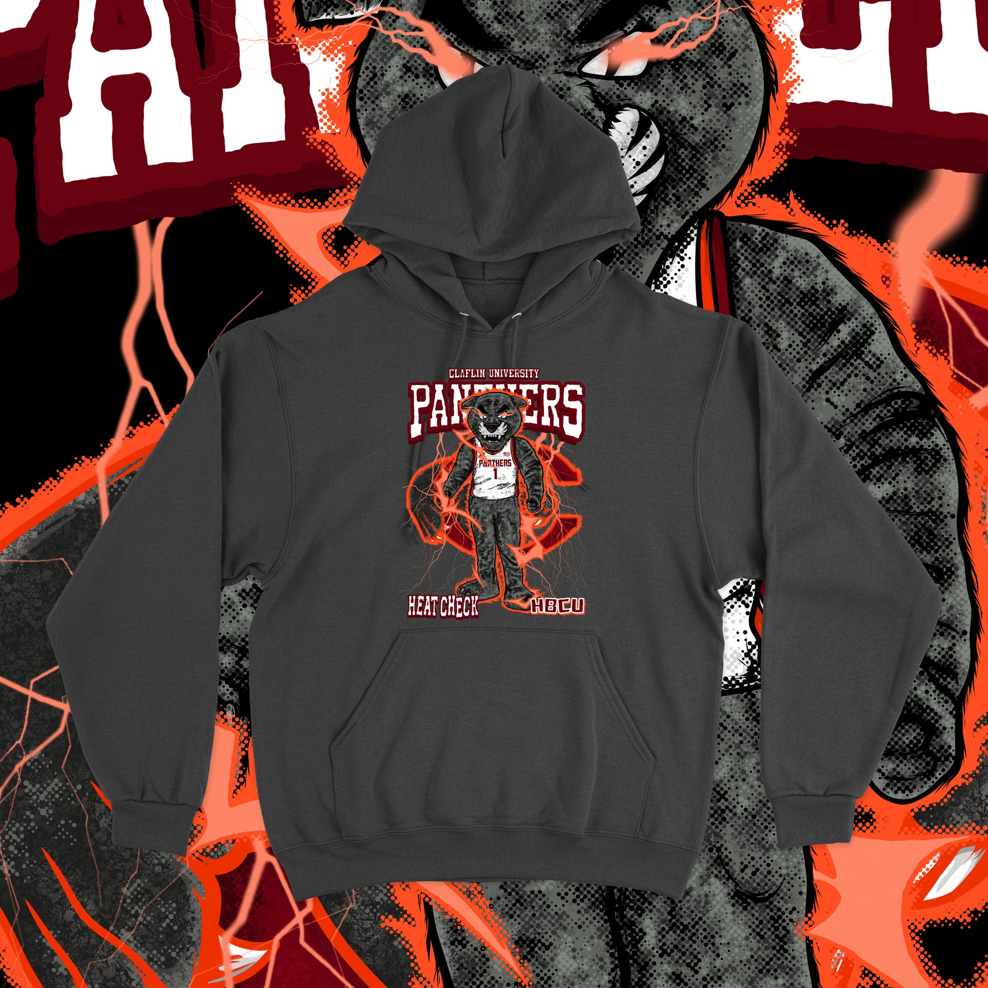 Claflin "We Like That" (Basketball) - Hoodie-DaPrintFactory