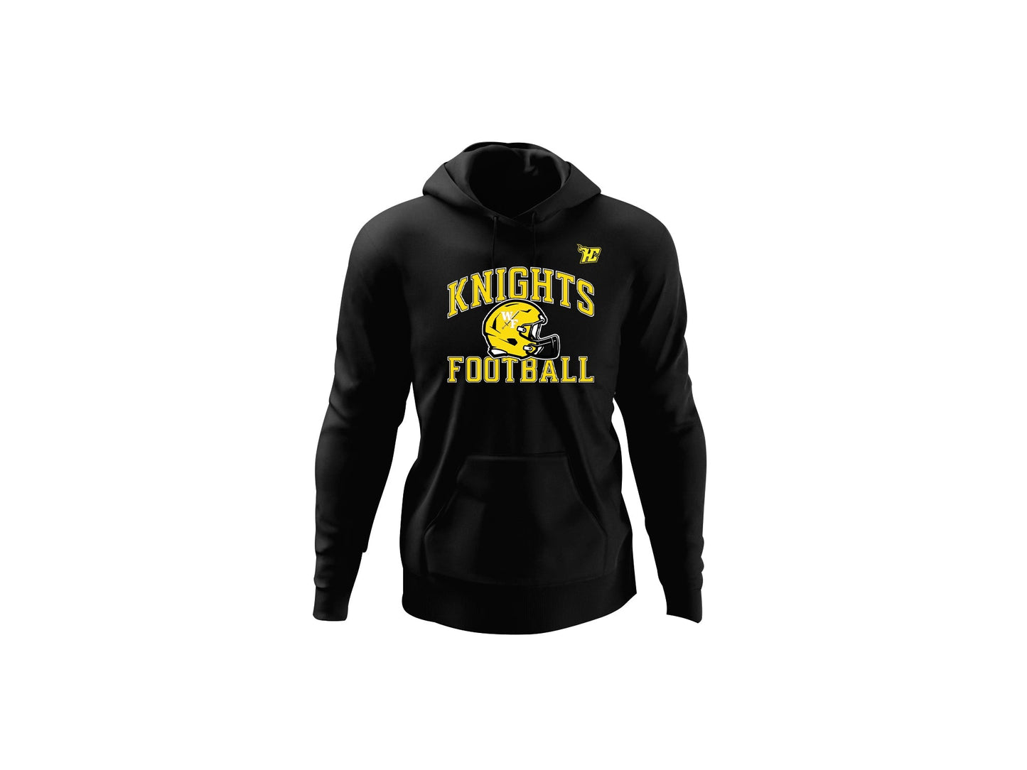 Knights Football Helmet (Hoodies)-DaPrintFactory