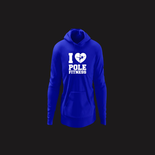 Levels Pole Fitness Stacked (Hoodie)-DaPrintFactory
