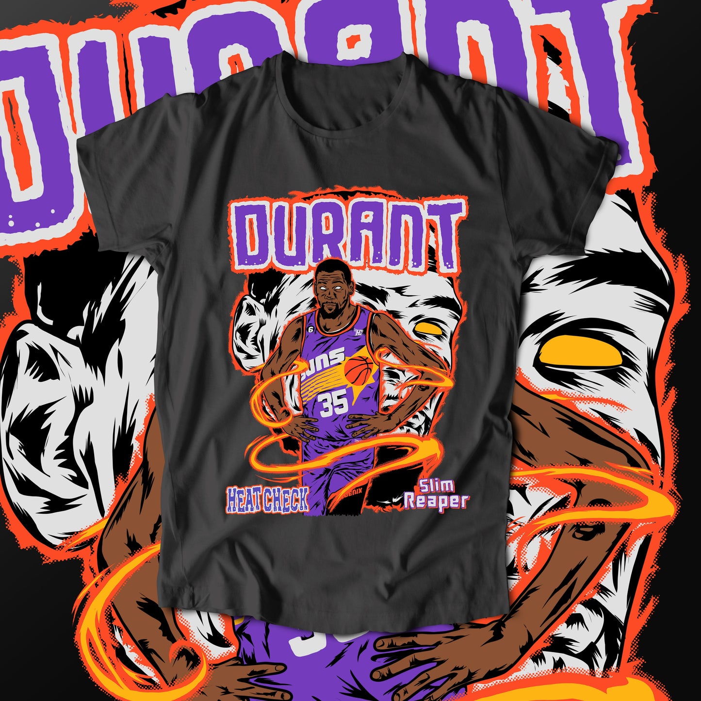 Kevin Durant - I'm Like That (T-Shirt)-DaPrintFactory