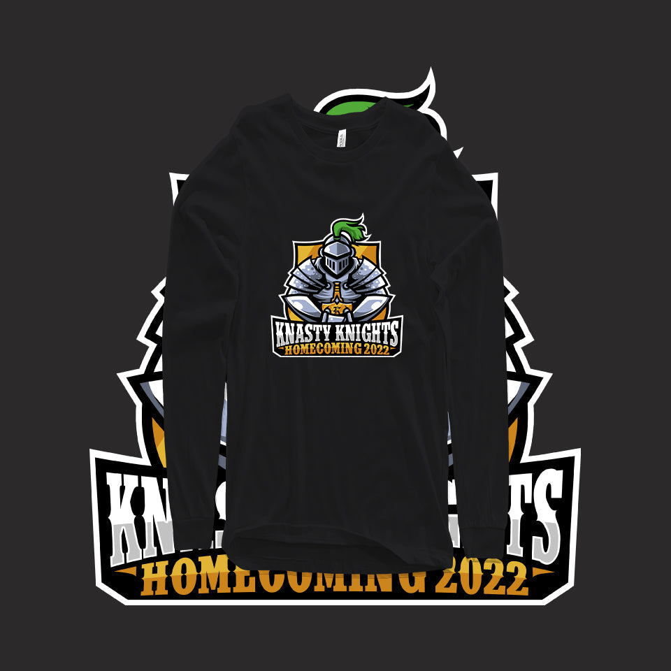 Knasty Knights Homecoming 2022 (Long Sleeve)-DaPrintFactory