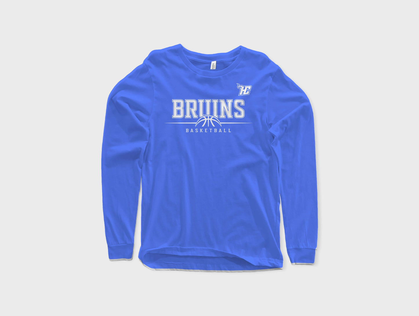 Bruins HalfBall Basketball (Long sleeves)-DaPrintFactory