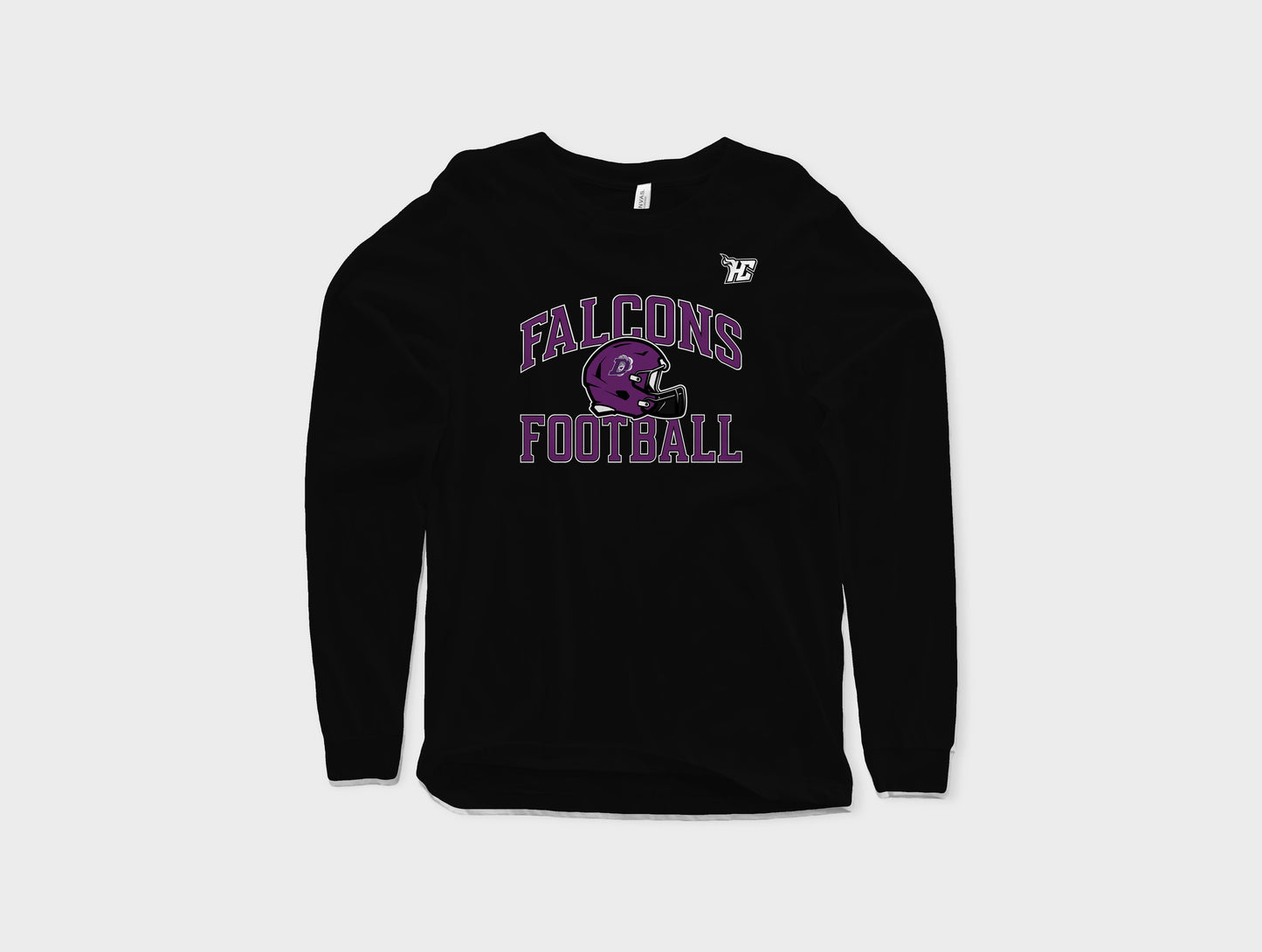 Falcons Football Helmet (Long sleeves)-DaPrintFactory