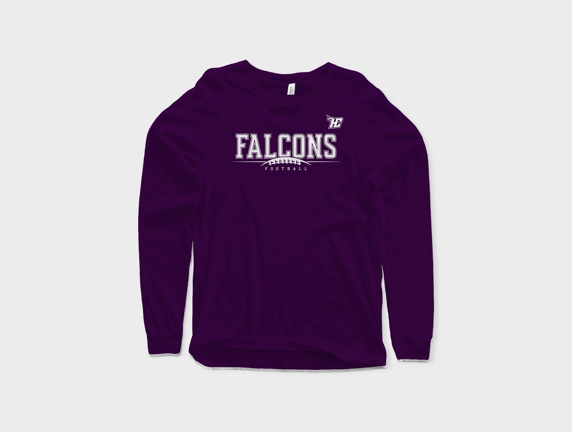 Falcons Half Football (Long sleeves)-DaPrintFactory