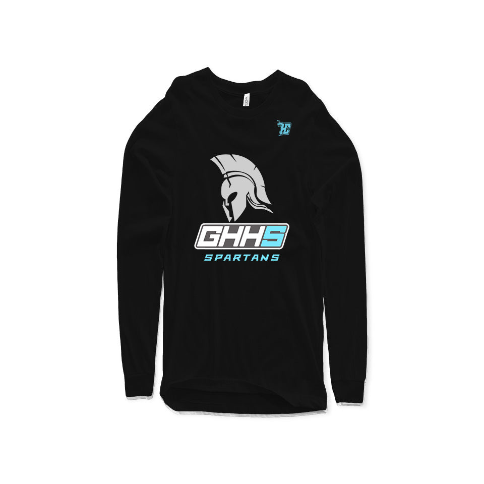 GHHS Spartans (Long Sleeves)-DaPrintFactory