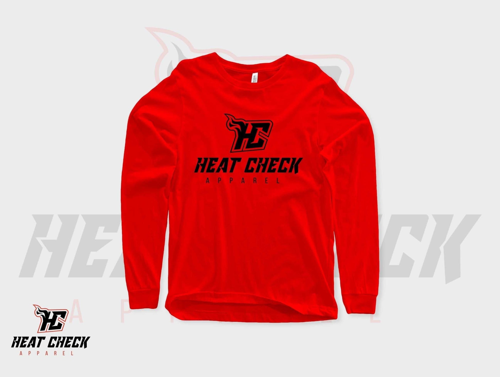 Heat Check Logo Long Sleeves-DaPrintFactory