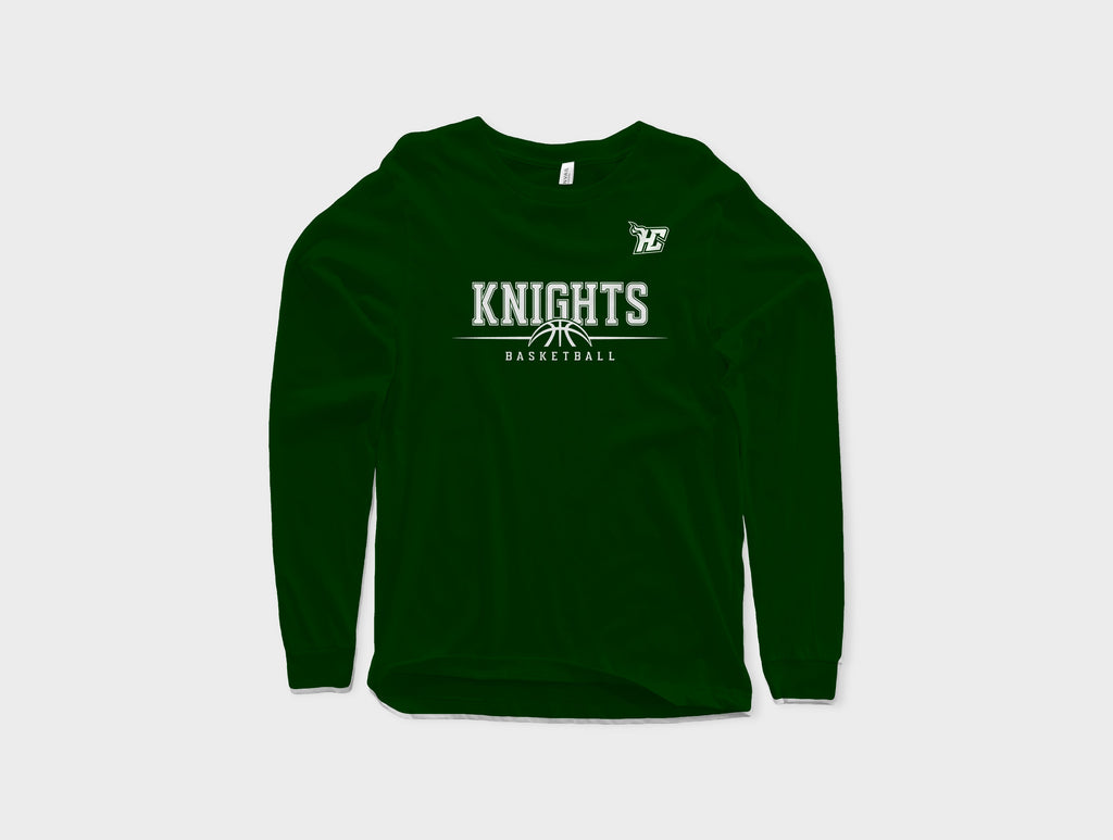 Knights Half Basketball (Long sleeves)-DaPrintFactory