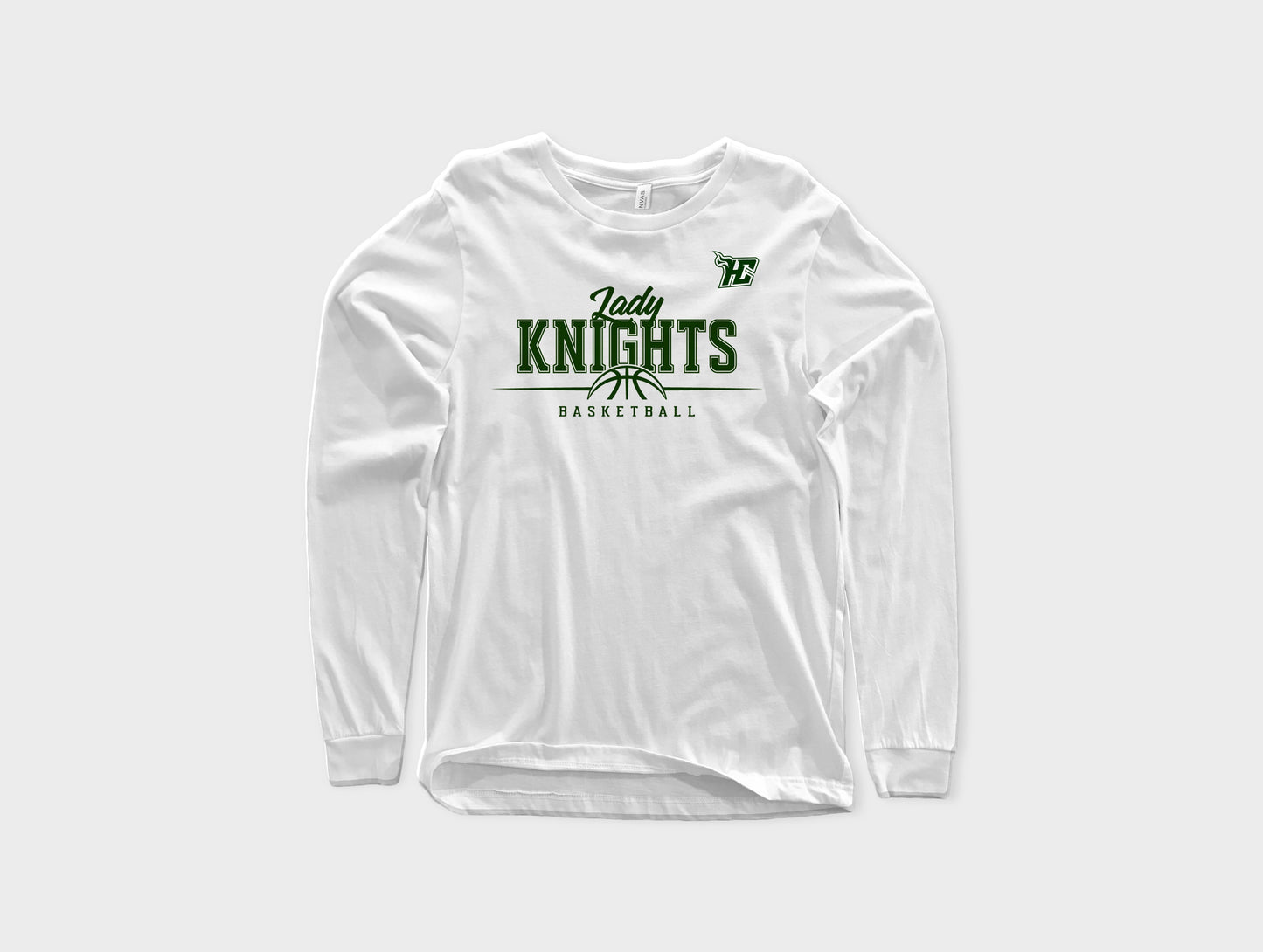 Lady Knights Half Basketball (Long sleeves)-DaPrintFactory