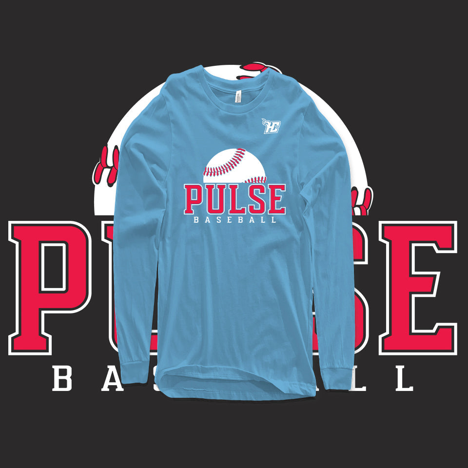 Pulse Baseball (Long Sleeve)-DaPrintFactory