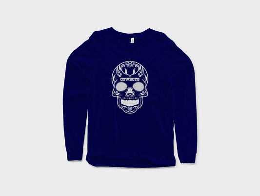 Stars United - Cowboys Skull x Club Logo (Long sleeves)-DaPrintFactory
